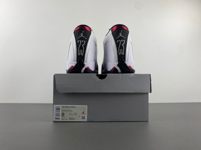 Air Jordan 14 Retro Black Toe (2024) 487471-160