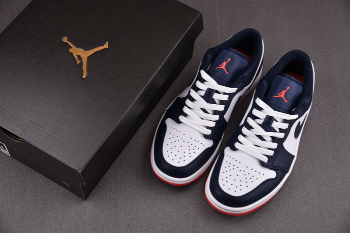 Air Jordan 1 Low Retro ”Ember Glow“ 553558-481
