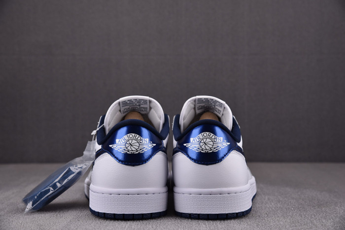 Air Jordan 1 Retro Low Metallic blue 705329-106