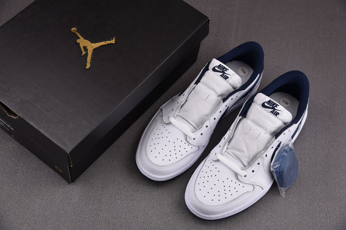 Air Jordan 1 Retro Low Metallic blue 705329-106
