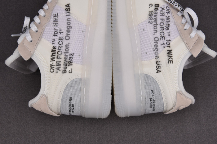 NIKE AIR FORCE 1 LOW OFW AO4606-100