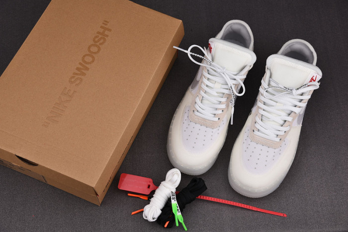 NIKE AIR FORCE 1 LOW OFW AO4606-100