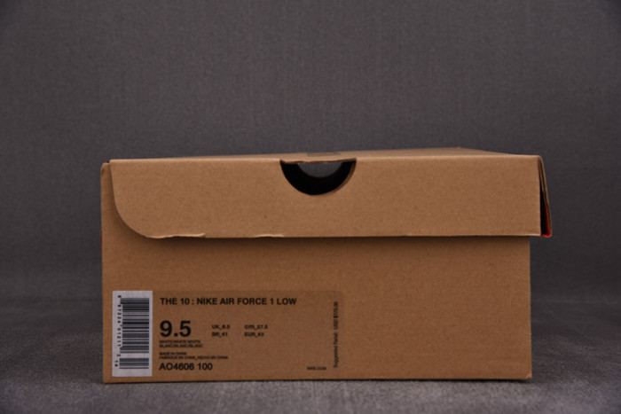 NIKE AIR FORCE 1 LOW OFW AO4606-100
