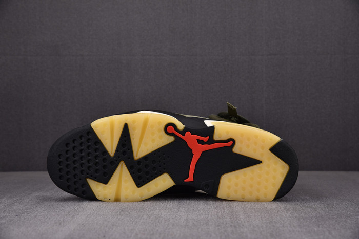 TRAVIS SCOTT AIR JORDAN 6 MEDIUM OLIVE - CN1084-200