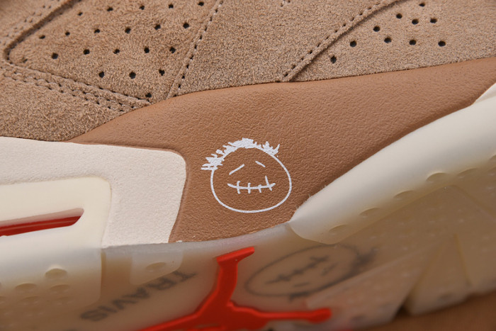 TRAVIS SCOTT X AIR JORDAN 6 “BRITISH KHAKI” DH0690-200