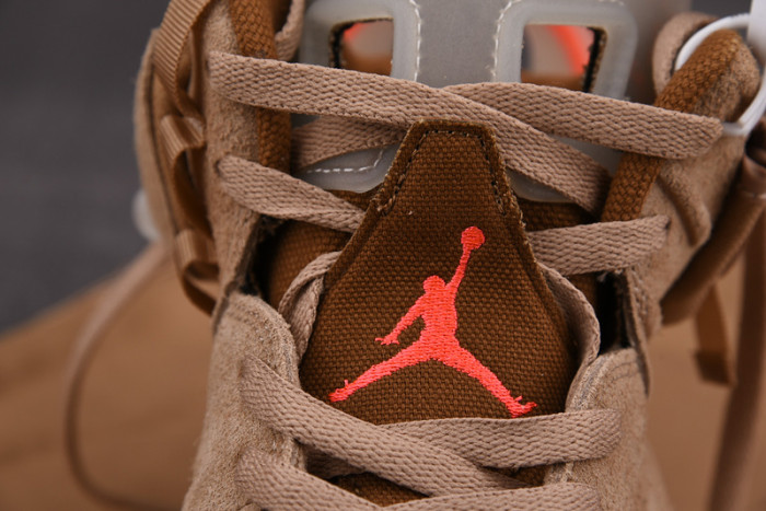 TRAVIS SCOTT X AIR JORDAN 6 “BRITISH KHAKI” DH0690-200