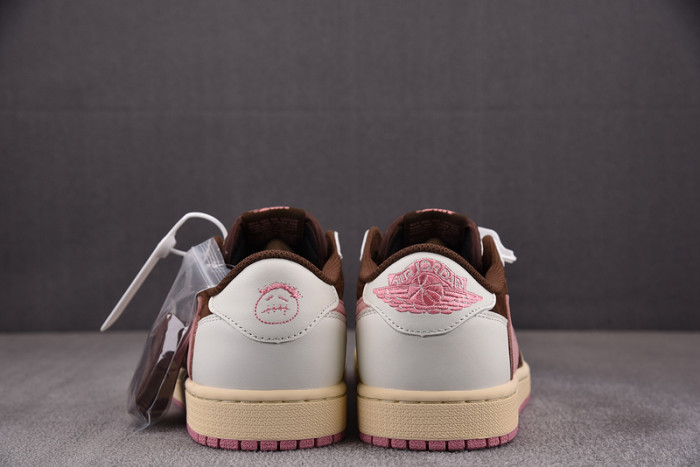 Travis Scott x Air Jordan 1 Low OG “Dark Pony/Pink Oxford” DZ4137-206