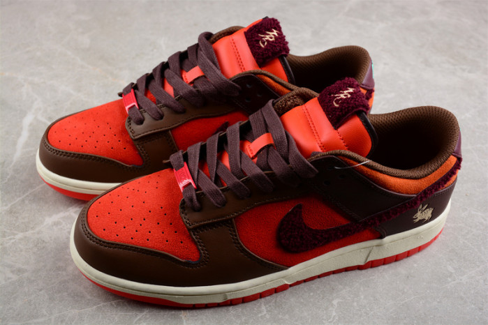 Nike Dunk Low Retro PRM Year of the Rabbit Light Crimson FD4203-661
