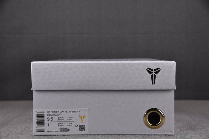 Nike Air Force 1 Low Kobe Bryant Lakers Away (Numbered Edition of 8000) HV5122-001