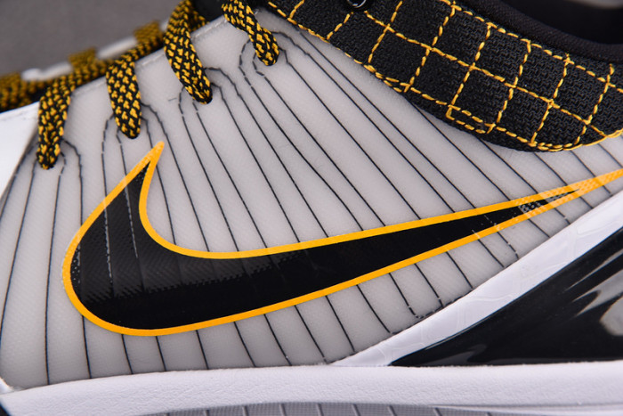 Nike Kobe 4 Protro White Black Del Sol AV6339-101