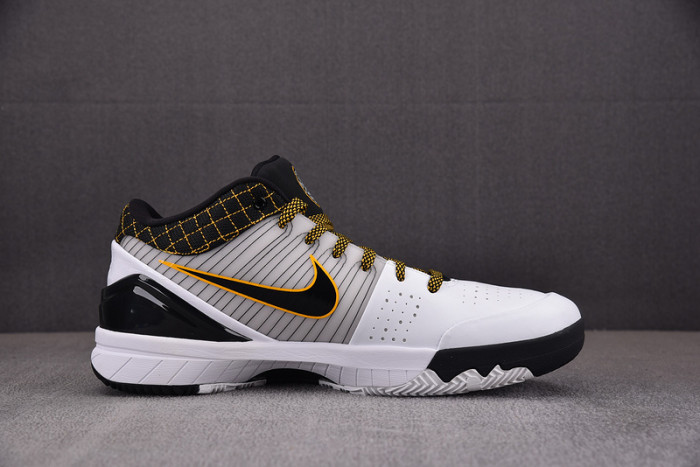 Nike Kobe 4 Protro White Black Del Sol AV6339-101